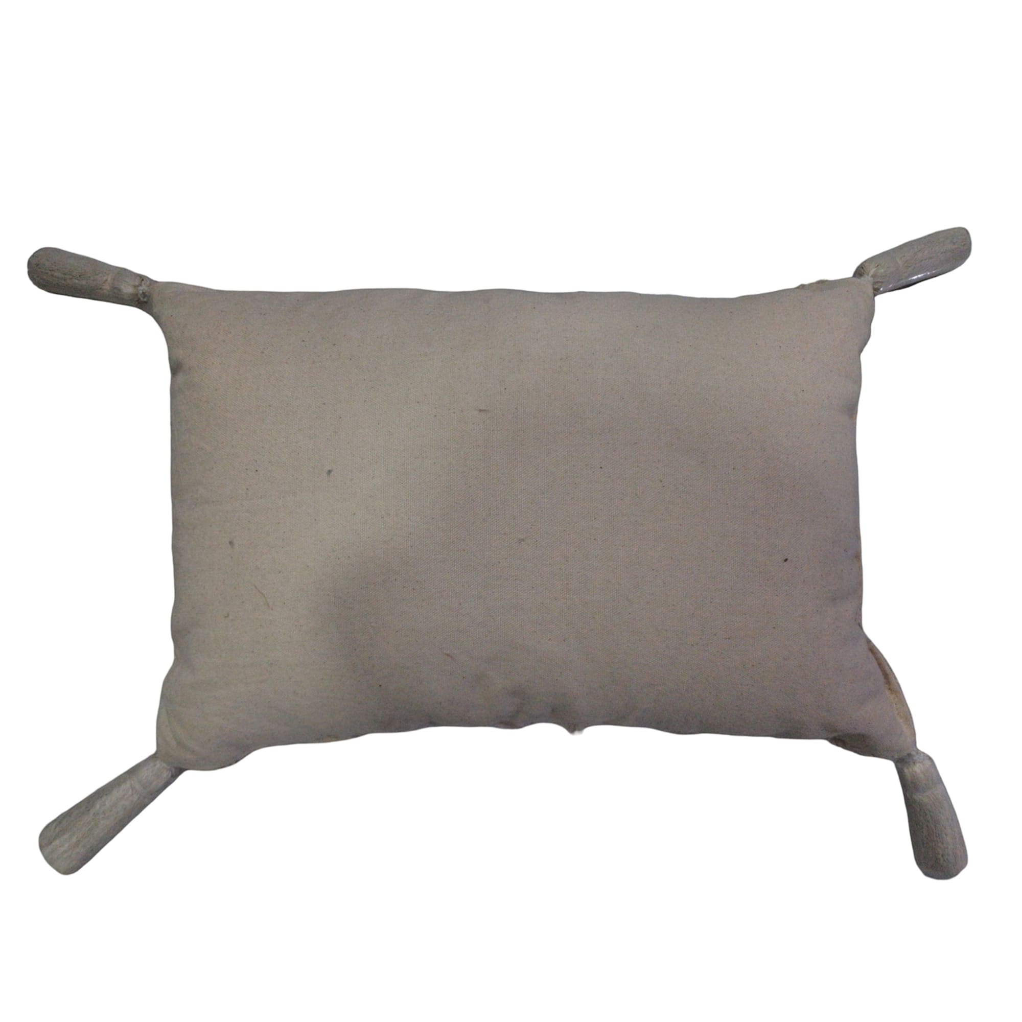 12" x 18" Ivory Tufted Throw Pillow by Ashland®
